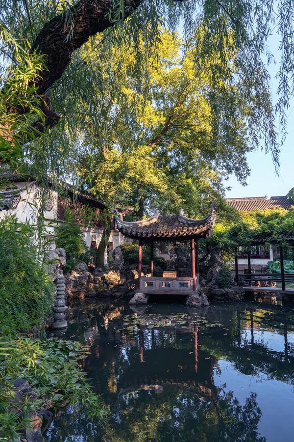 姑蘇古園 夏影里的寧靜與風(fēng)華